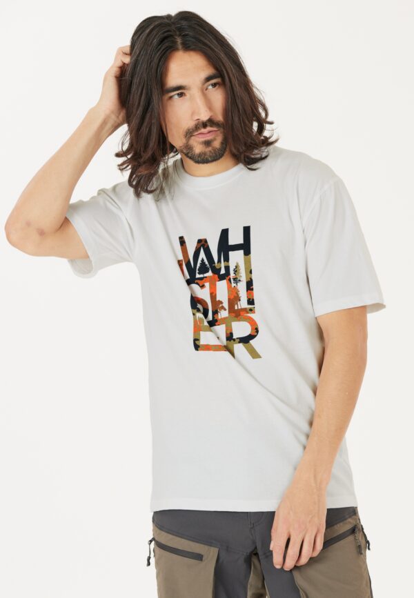 WHISTLER Layton M Printed Tee WHITE – Bild 5