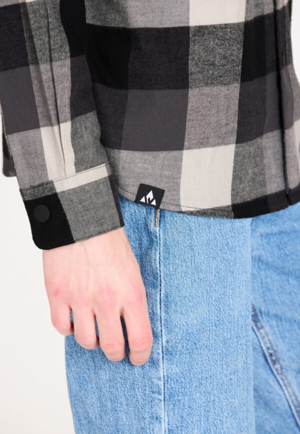 WHISTLER Riglet M Chequered Shirt BLACK – Bild 6