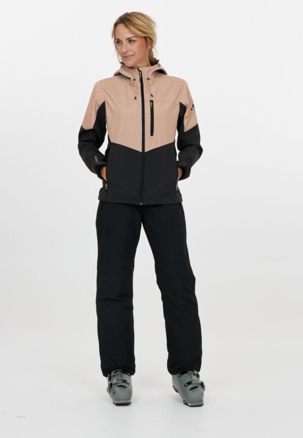 WHISTLER Rosea W Softshell Jacket W-PRO 8000 SIMPLY TAUPE – Bild 3