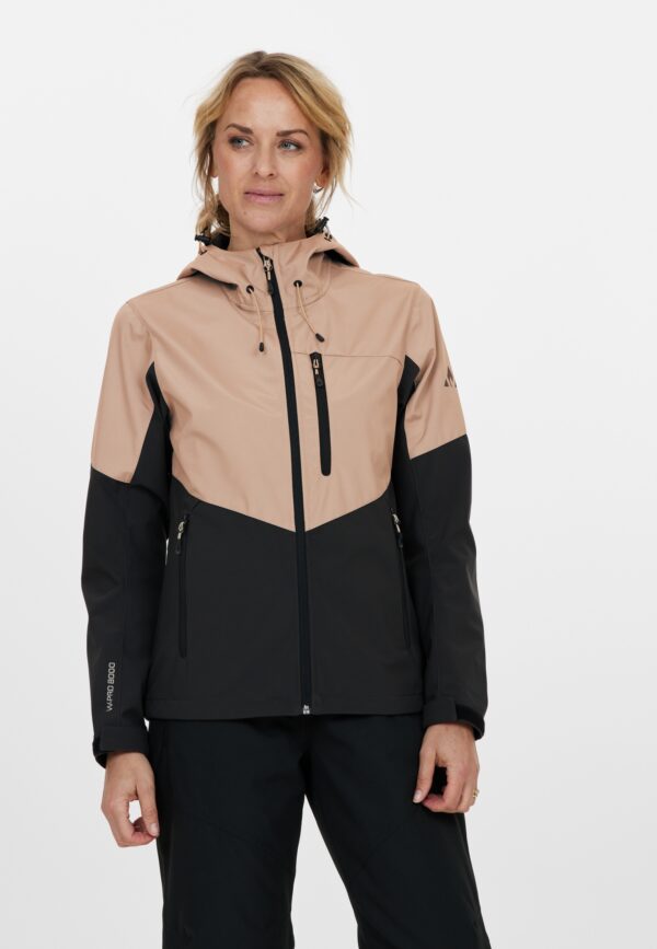 WHISTLER Rosea W Softshell Jacket W-PRO 8000 SIMPLY TAUPE – Bild 5