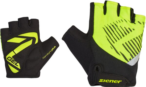ZIENER CULL bike glove junior unisex POISON YELLOW