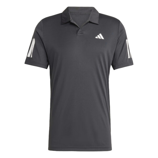 ADIDAS CLUB 3STR POLO BLACK