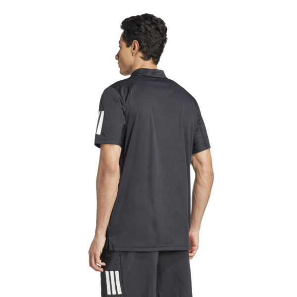 ADIDAS CLUB 3STR POLO BLACK – Bild 3