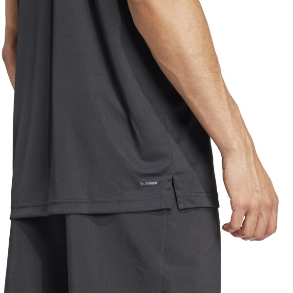 ADIDAS CLUB 3STR POLO BLACK – Bild 6