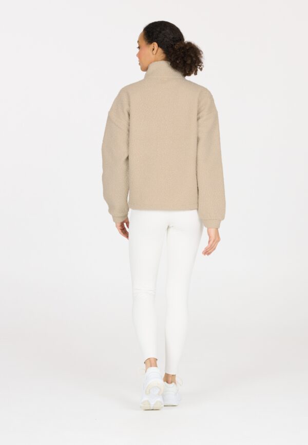 ATHLECIA Florrie W Sherpa Half zip SILVER CLOUD – Bild 6