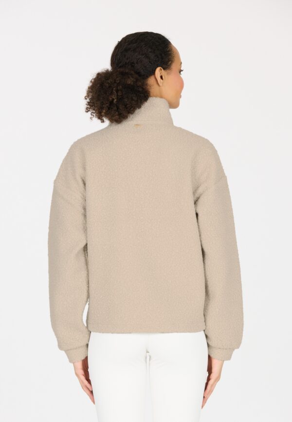 ATHLECIA Florrie W Sherpa Half zip SILVER CLOUD – Bild 8