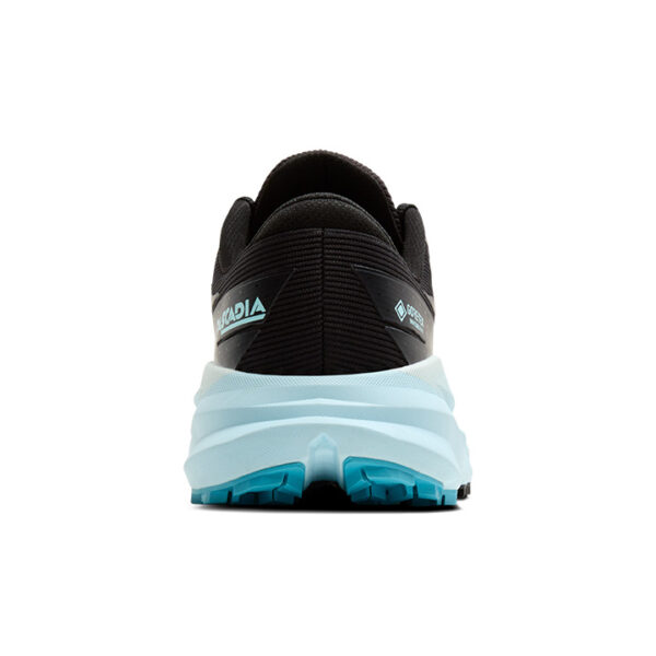 BROOKS Cascadia 19 GTX BLACK/EBONY/BLUE FLOWER – Bild 3