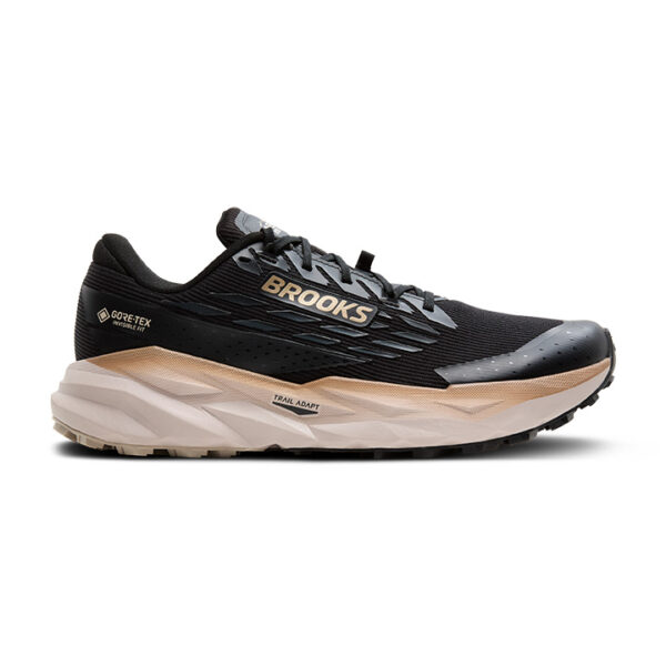 BROOKS Cascadia 19 GTX BLACK/EBONY/CHATEAU GRAY – Bild 4