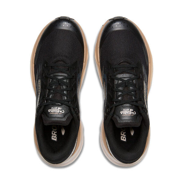 BROOKS Cascadia 19 GTX BLACK/EBONY/CHATEAU GRAY – Bild 6