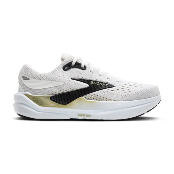 BROOKS Ghost Max 3 BRIGHT WHITE/TEA/BLACK – Bild 4