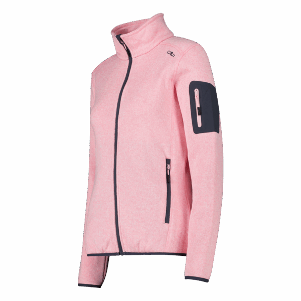CMP WOMAN JACKET PINK-BIANCO – Bild 3