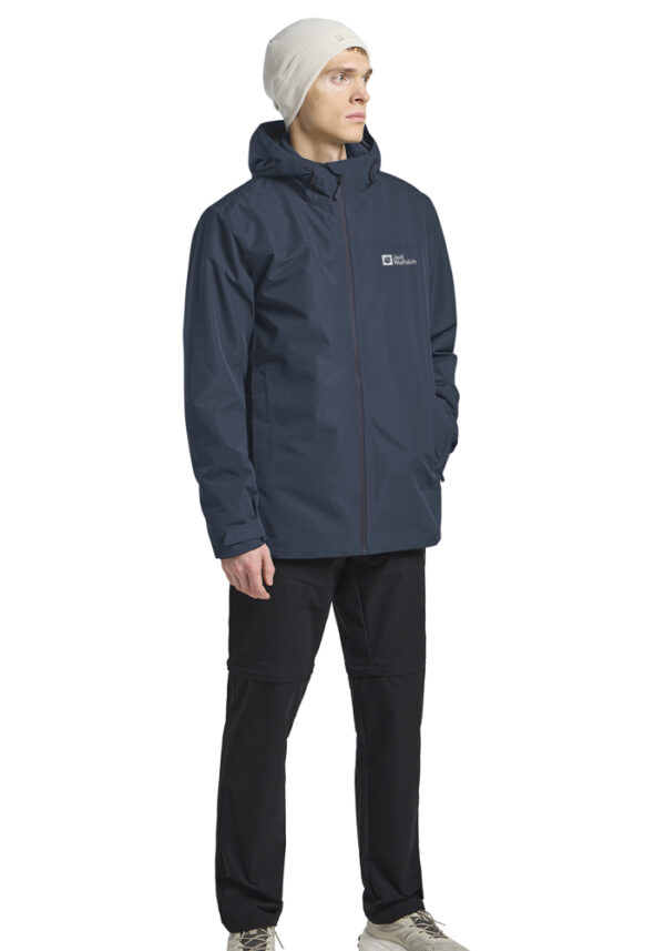 JACK WOLFSKIN TAUBENBERG 3IN1 JKT M MIDNIGHT SKY – Bild 10