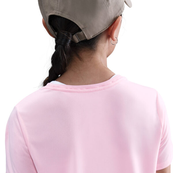 NIKE G NK DF ONE STD SS TOP HBR MED SOFT PINK/WHITE – Bild 3