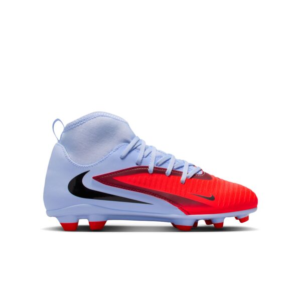 NIKE JR PHANTOM 6 HIGH CLUB FG/MG ROYAL TINT/BRIGHT CRIMSON