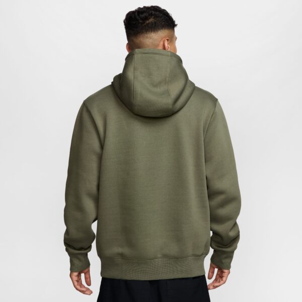 NIKE M NK CLUB BB PO HOODIE MEDIUM OLIVE/MEDIUM OLIVE/WHIT – Bild 2