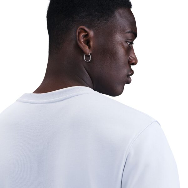 NIKE M NK CLUB FT CREW GHOST/WHITE – Bild 4