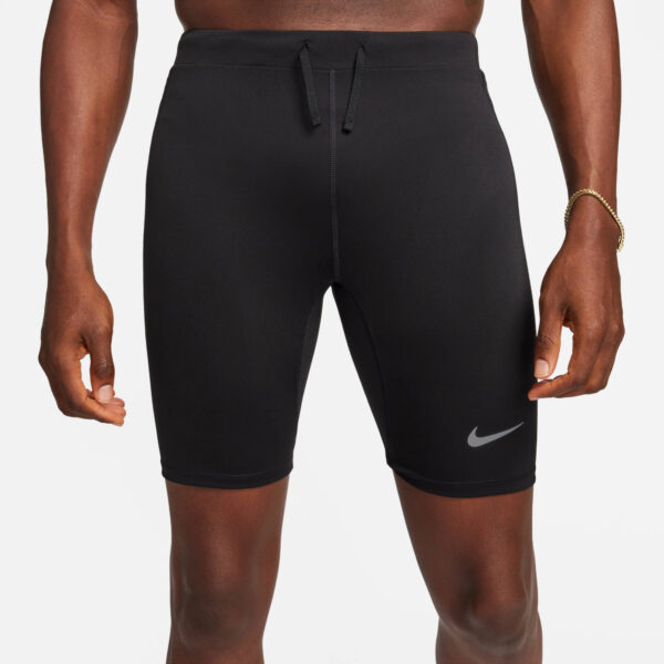 NIKE M NK DF FAST BF HALF TIGHT BLACK/REFLECTIVE SILV – Bild 3