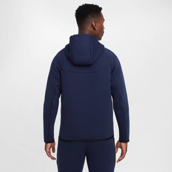 NIKE M NK TCH FLC FZ WR HOODIE OBSIDIAN/BLACK – Bild 2