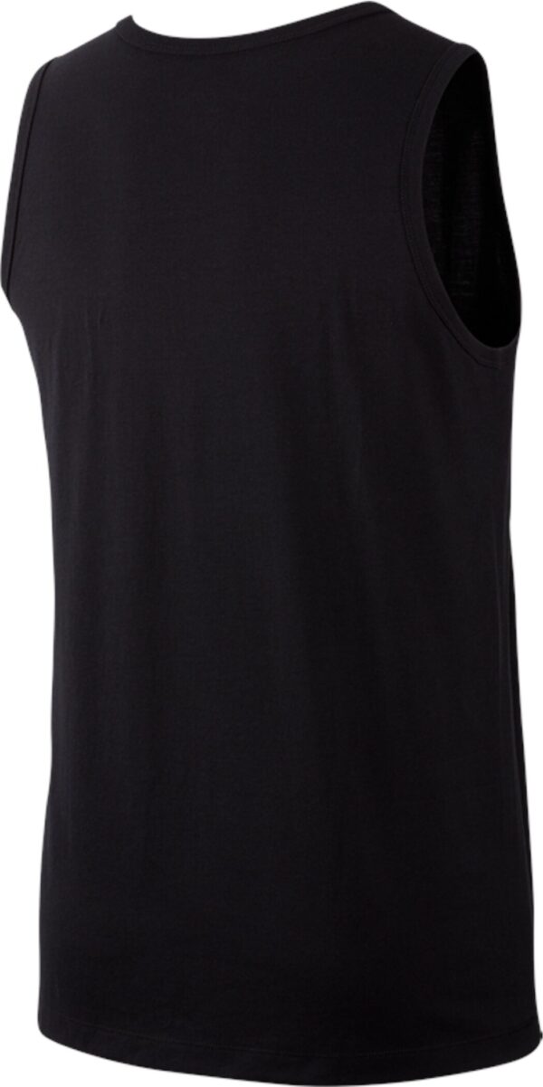 NIKE M NSW CLUB - TANK BLACK/WHITE – Bild 2