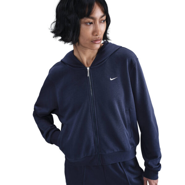 NIKE W NSW NK CHLL FT FZ HDY MIDNIGHT NAVY/SAIL – Bild 2