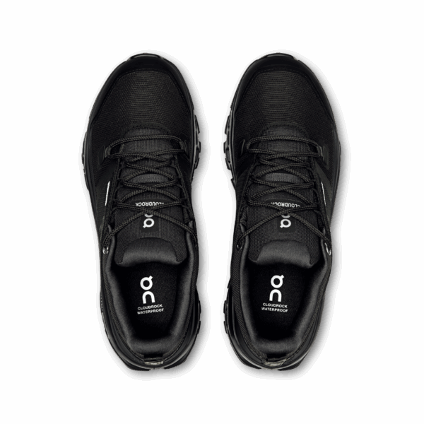 ON Cloudrock Low WP BLACK / BLACK – Bild 2