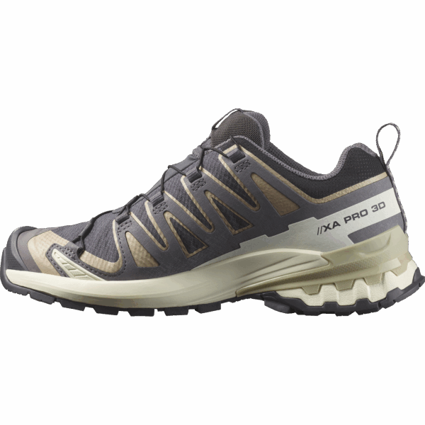 SALOMON SHOES XA PRO 3D V9 GTX W 9 Iro NINE IRON/OXFORD TAN/ALFALFA – Bild 2